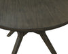 Chelsea 5-Piece Round Dining Package - Grey - {Contemporary} style Dining Room Set in Grey {Rubberwood}