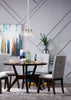 Chelsea Round Dining Table - Grey Brown