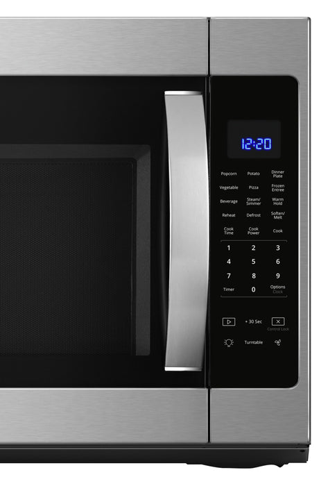Whirlpool 1.7 Cu. Ft. Over-the-Range Microwave with 900 Watts Cooking - Fingerprint Resistant Stainless Steel - YWMH31017HZ