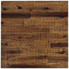 Galveston End Table - Rustic style End Table in Rustic Brown Acacia Solids and Veneers