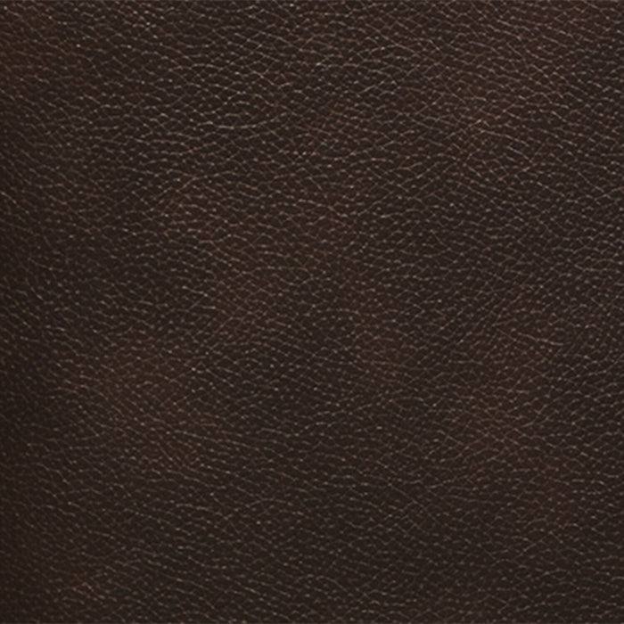 Curt 41\" Genuine Leather Chair with Button Tufting - Brown