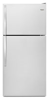Whirlpool 28\" 14 Cu. Ft. Top-Mount Refrigerator - Monochromatic Stainless Steel - WRT134TFDM