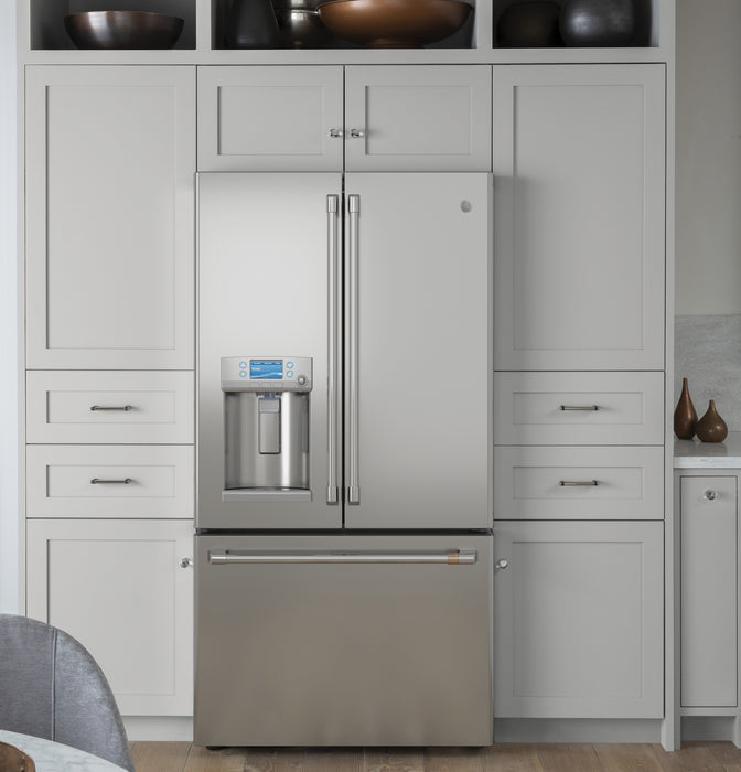 Cafe 36\" 22.2 Cu. Ft. French-Door Refrigerator - Stainless - CYE22TP2MS1