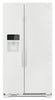 Amana 21 Cu. Ft. Side-By-Side Refrigerator with Dual Pad External Ice and Water Dispenser – ASI2175G - Refrigerator with Exterior Water/Ice Dispenser in White
