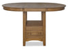 Dena Counter-Height Dining Table - Oak 