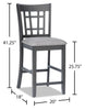Dena Counter-Height Dining Chair - Grey-Brown 