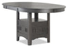 Dena Dining Table - Grey-Brown 