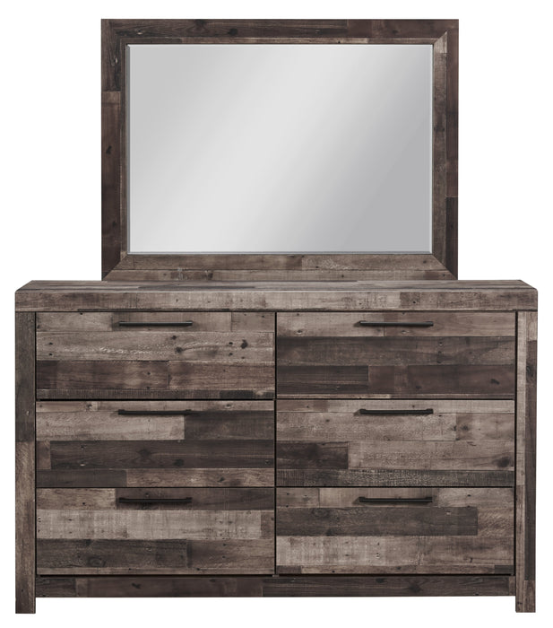 Derekson Bedroom 6-Drawer Dresser, 58.7\"W x 36.4\"H - Grey
