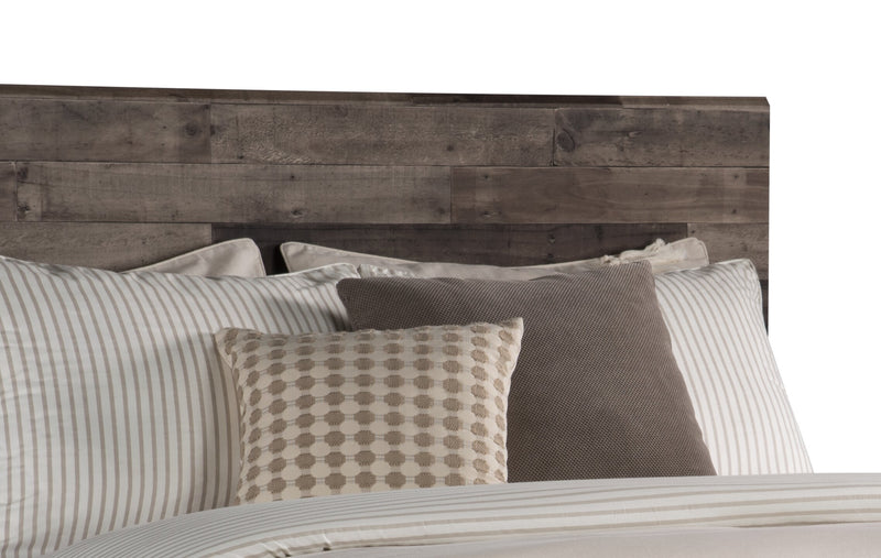 Derekson Panel Headboard, Grey - Queen Size