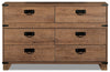 Driftwood 6-Drawer Dresser for Kids, 48.58\"W - Brown