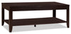 Aspen 3-Piece Coffee and Two End Tables Package - Contemporary style Occasional Table Package in Wood Wood