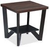 Arika 3-Piece Coffee and Two End Tables Package – Black - Contemporary style Occasional Table Package in Brown Wood