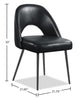 Elijah Dining Chair - Black 