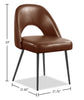 Elijah Dining Chair - Brown 