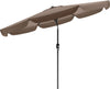 Tilting-Top Patio Umbrella – Sandy Brown