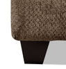 Febe Chenille Condo Loveseat - Brown 