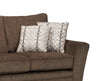 Febe Chenille Full-Size Condo Sofa Bed - Brown 
