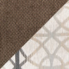Febe Chenille Condo Chair - Brown 