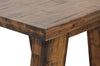 Galveston End Table - Rustic style End Table in Rustic Brown Acacia Solids and Veneers
