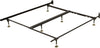 Deluxe Full/Queen/King Bedframe - Black Bed Frame