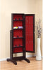 Messina Jewelry Mirror Cabinet - Contemporary style Mirror Cabinet in Espresso