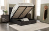 Jace Storage Platform Full Bed - Grey 