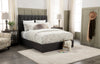 Jace Storage Platform Full Bed - Grey 