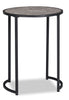 Jacki Chairside Table - Grey  