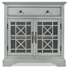 Marseille Accent Cabinet – Grey - Country style Accent Cabinet in Grey Acacia Solids and Veneers