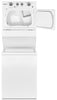 Whirlpool® 4.0 cu.ft Gas Stacked Laundry Center 9 Wash cycles and AutoDry™ - Laundry Centre in White
