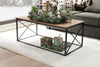 Kasey 3-Piece Coffee and Two End Tables Package - Dark Taupe  