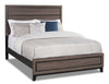 Kate King Bed - Grey