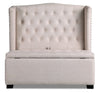 Katie Storage Bench - White - Bench in White