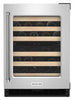 KitchenAid 5 Cu. Ft. 46-Bottle Wine Cellar with Right-Swing Door - KUWR214KSB 