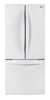 LG 21.8 Cu. Ft. 3-Door French Door Refrigerator - LRFNS2200W