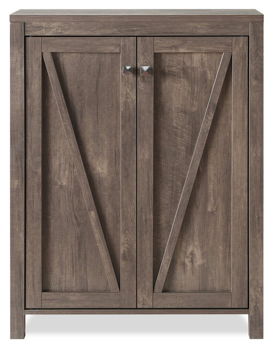 Levi 31\" Shoe Storage Cabinet - Hazelnut