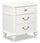 Livy 3-Drawer Nightstand for Kids, 24"W - White