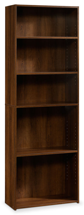 Boston 24.75\" 5-Shelf Bookcase - Brook Cherry