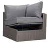 Morris Corner Patio Chair with Storage