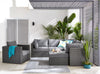 Morris Corner Patio Chair with Storage
