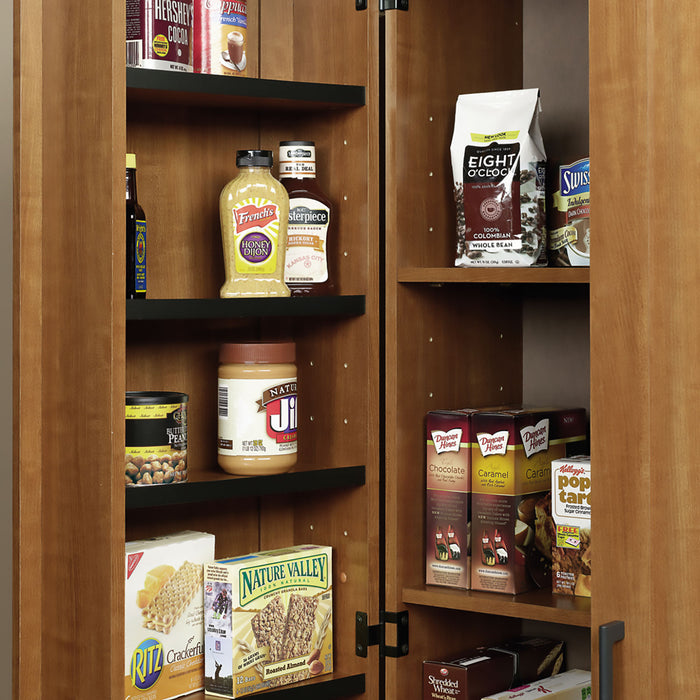 Franklin 35.35\" Storage Cabinet - Sienna Oak
