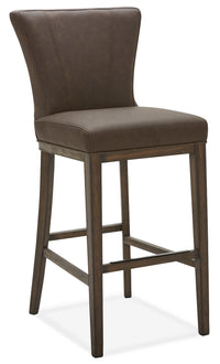 Quinn Barstool with Vegan Leather Fabric, 30