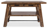 Galveston Sofa Table - Rustic style Sofa Table in Rustic Brown Acacia Solids and Veneers