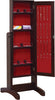 Messina Jewelry Mirror Cabinet - Contemporary style Mirror Cabinet in Espresso