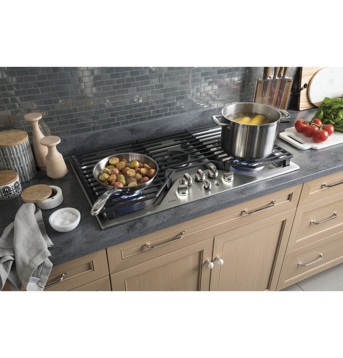 Profile 30\" 5-Element Gas Cooktop - Stainless - PGP9030SLSS