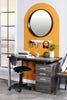 Oscar Reversible Desk - Distressed Grey