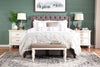Textured Polyester Accent Pillow - Plush Ecru