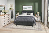 Page King Bed - Charcoal 