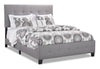 Page King Bed - Grey 