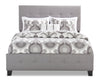 Page Queen Bed - Grey 